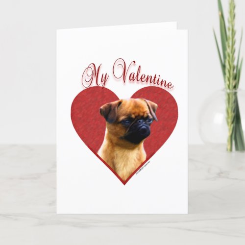 My Brussels Griffon Valentine Holiday Card