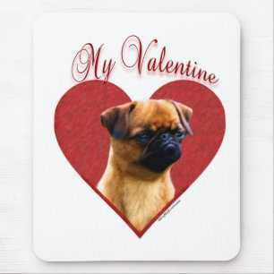 My Brussels Griffon Valentine Mouse Pad
