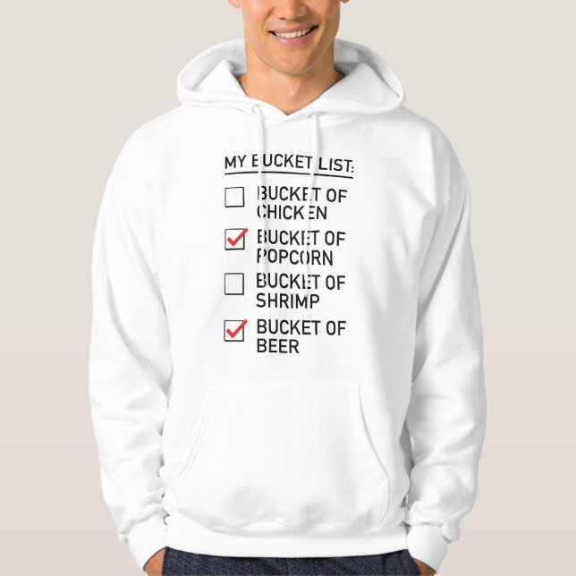 My Bucket List Hoodie (Front)