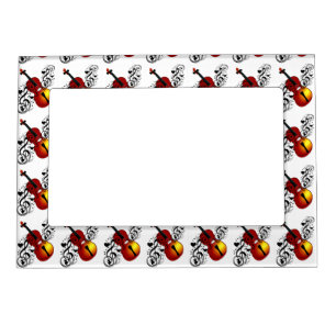 My Buddy Violin_ Magnetic Photo Frame