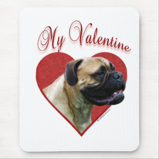 My Bullmastiff Valentine Mouse Pad