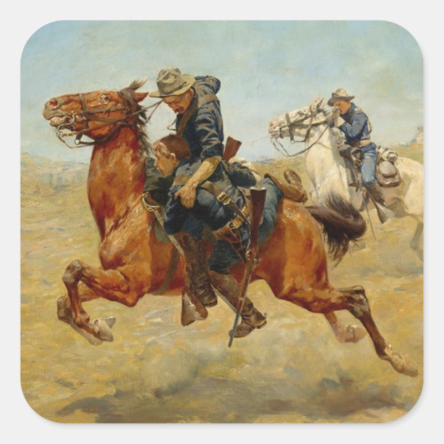 My Bunkie Square Sticker (Front)