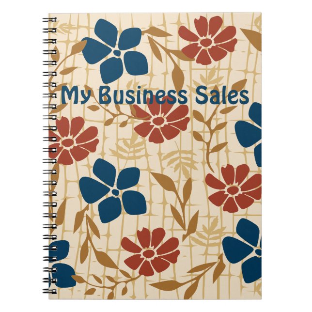 My business sales: notebook (Front)