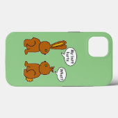 My Butt Hurts! What? Green Case-Mate iPhone 13 Case-Mate iPhone Case (Back (Horizontal))