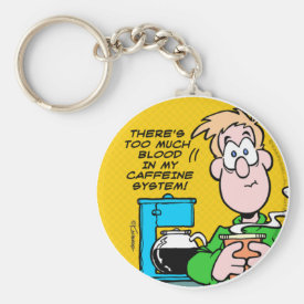 My Caffeine System Keychain