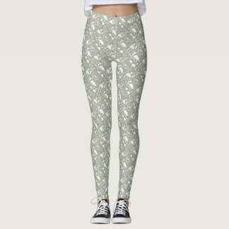 My Camping Gray Animal Tracks, Arrows Wildlife Leggings