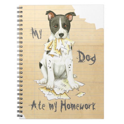 My Canaan Dog Ate My Homework Notebook