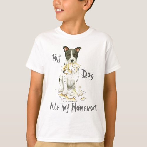 My Canaan Dog Ate My Homework T_Shirt