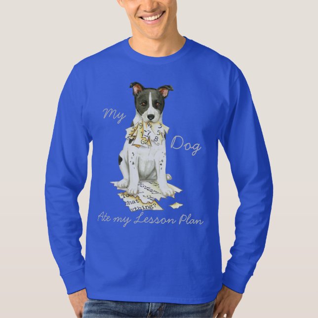 My Canaan Dog Ate my Lesson Plan T-Shirt (Front)