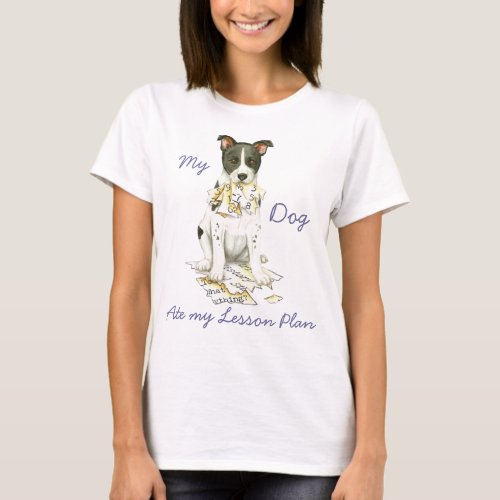 My Canaan Dog Ate My Lesson Plan T_Shirt