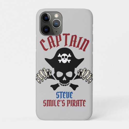 My Captain  International Talk Like a Pirate day  iPhone 11 Pro Case