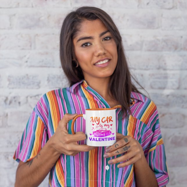 My Car Is My Valentine Coffee Mug (Creator Uploaded)