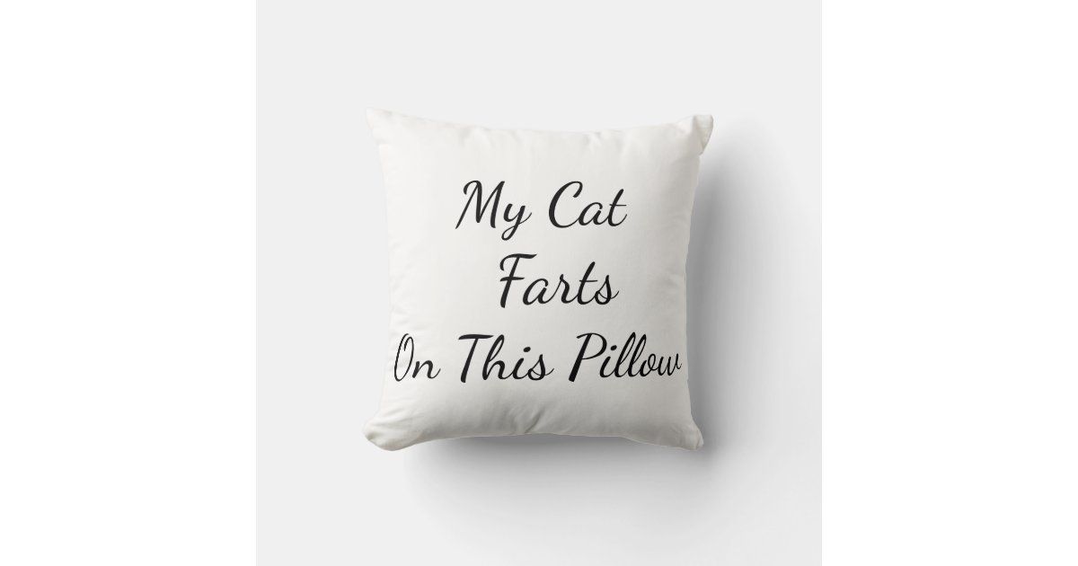 FART KING funny throw Pillows | Zazzle