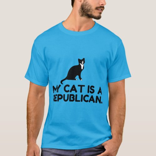 My Cat Is A Republican T_Shirt