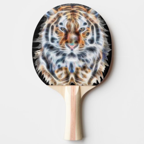 My Cat is Acting Up Tiger Bold Energy Ping_Pong Paddle