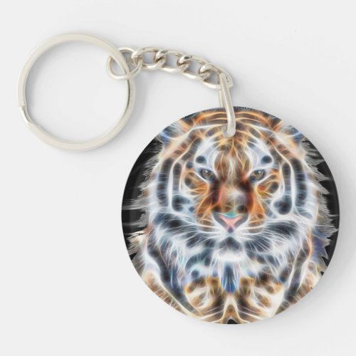 My Cat is Acting Up Tiger Style Energy Keychain