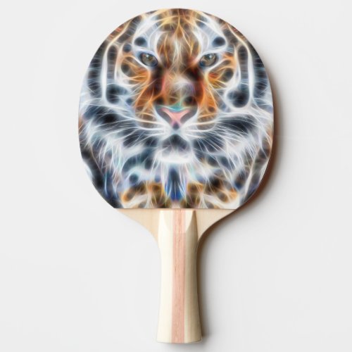 My Cat is Acting Up Tiger Style Energy Ping_Pong Paddle