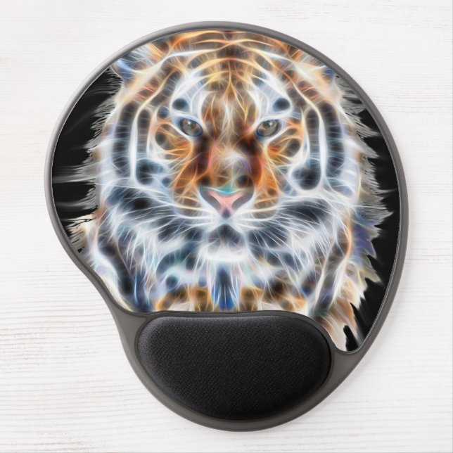 My Cat is Acting Up Wild Tiger Energy Gel Mouse Pad (Front)