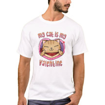 My Cat is My Valentine Orange Tabby