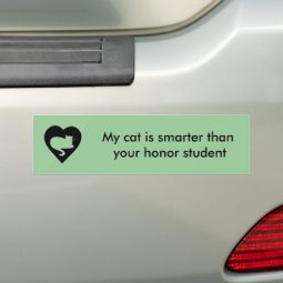 INDIGOS UG Adesivo Per Auto JDM 'My Cat Is Smarter' | Decalcomania Rosa 127x88 Mm In Pellicola Tedesca