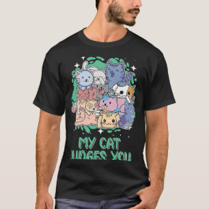 My Cat Judges You Cat Humor Kitten Cat Mom T-Shirt
