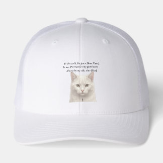 My Cat Keeps Me Grounded Trucker Cap