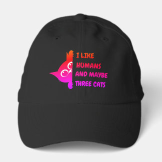 My cat likes baseball performance cap