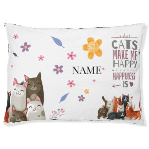 MY CAT MAKES ME CUT PET BED