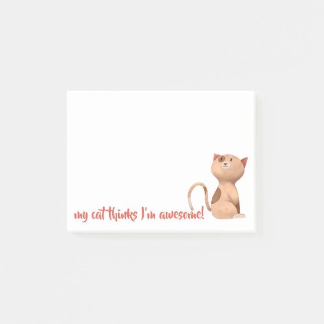 My Cat Post-it Notes (Front)