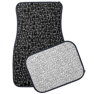 My Cat was right about you funny cats pattern Car Floor Mat