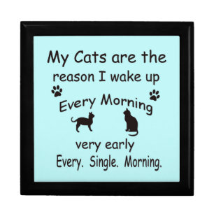My Cats are the Reason I Wake Up Gift Box