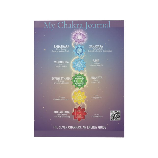 My Chakra Journal Notepad (Rotated)
