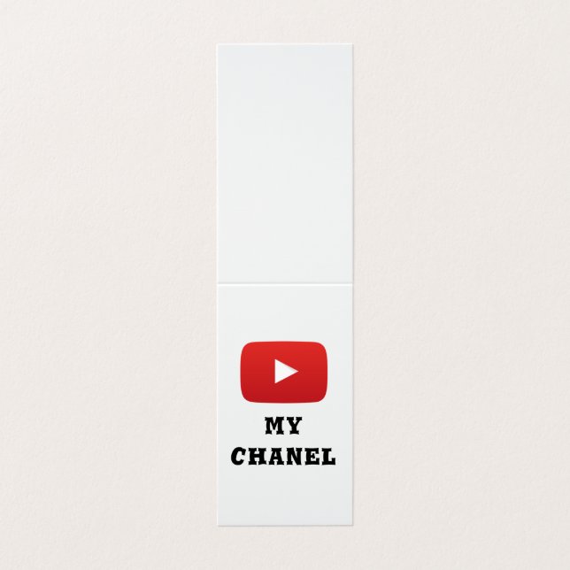 my chanel business card