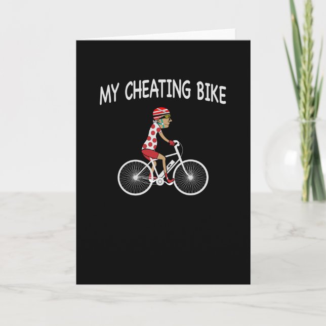 My Cheating Bike E-bike Bike Gift Card (Front)