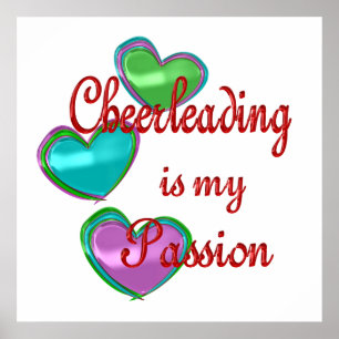 My Cheerleading Passion Poster