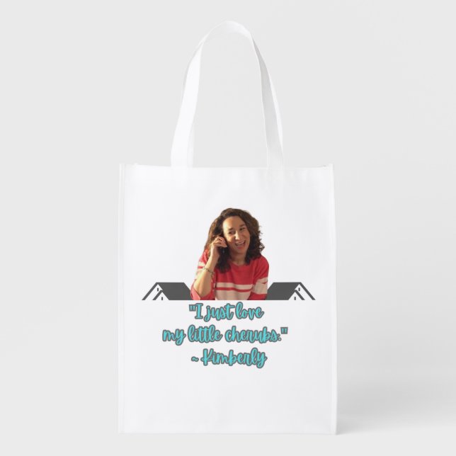 My Cherubs Grocery Bag (Front)