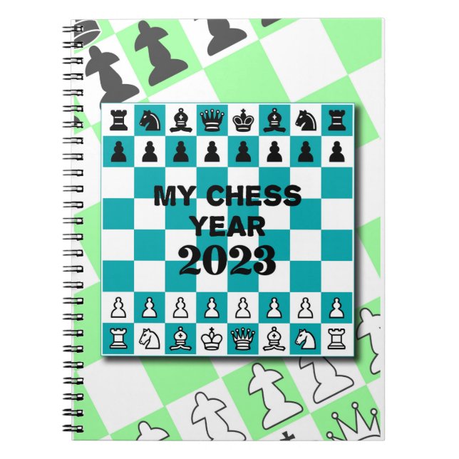 My Chess Year 2026,  Notebook (Front)