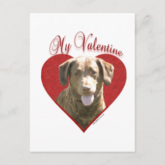 My Chessie Valentine Holiday Postcard