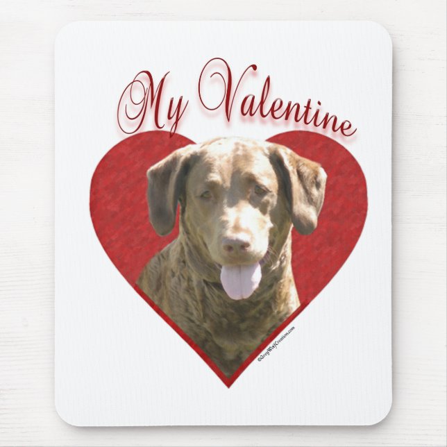 My Chessie Valentine Mouse Pad (Front)