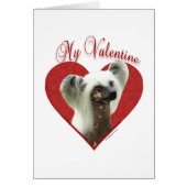 My Chinese Crested Valentine (Front)