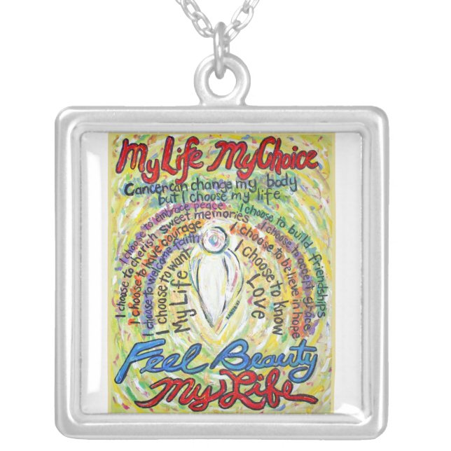 My Choice My Life Necklace (Front)