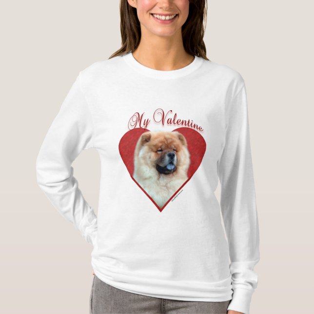 My Chow Chow Valentine T-Shirt (Front)