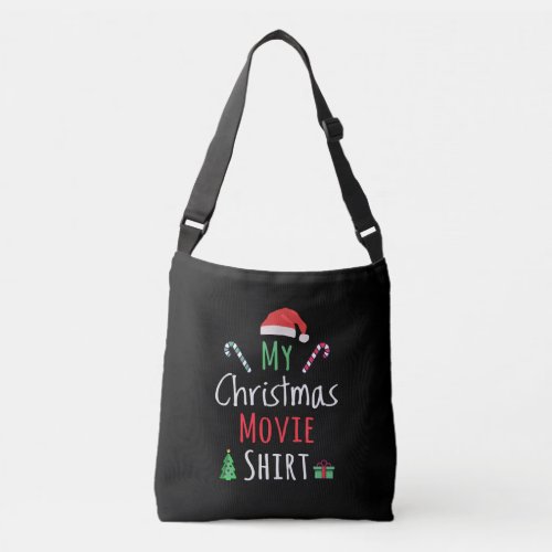 My Christmas Movie Shirt Crossbody Bag