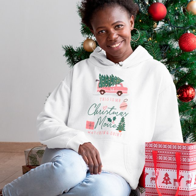 My Christmas Movie Watching Shirt Pink Retro Van (My Christmas Movie Watching Shirt Pink Retro Van)