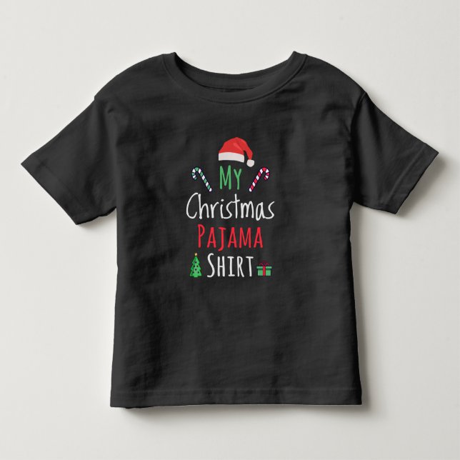 My Christmas Pajama Shirt (Front)