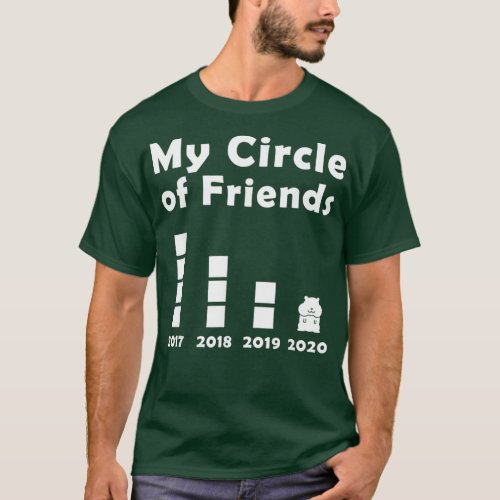 My Circle of Friends Hamster Lover Owner T_Shirt