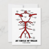 My Circle Of Willis (Arteries Anatomical Humor) (Front)