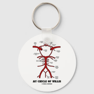 My Circle Of Willis (Arteries Anatomical Humor) Keychain