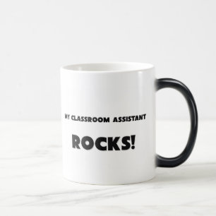 MY Classroom Assistant ROCKS! Color Morph Mug