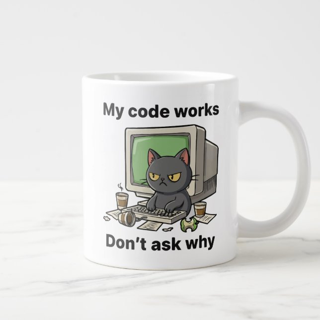 My code works Don't ask why Giant Coffee Mug (Right)